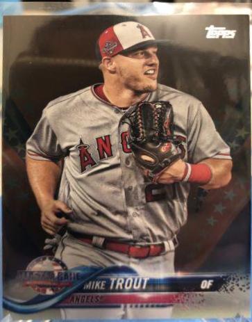 Mike Trout [Independence Day] #US176