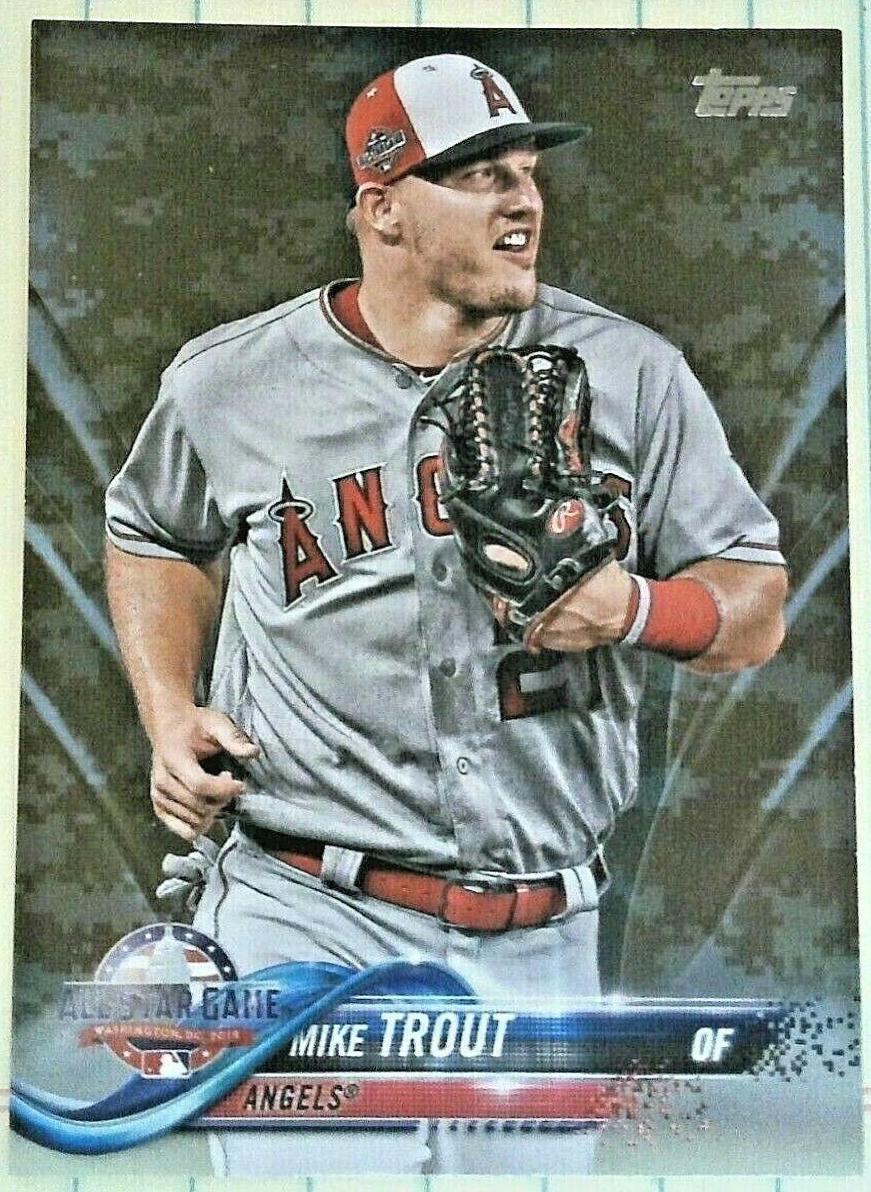 Mike Trout [Memorial Day Camo] #US176