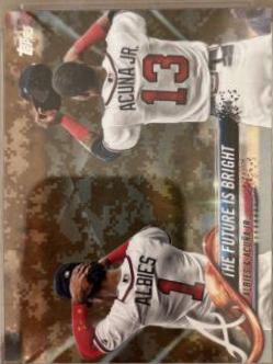 Ozzie Albies / Ronald Acuna Jr. [Memorial Day Camo] #US43