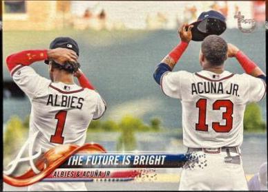Ozzie Albies / Ronald Acuna Jr. [Vintage Stock] #US43