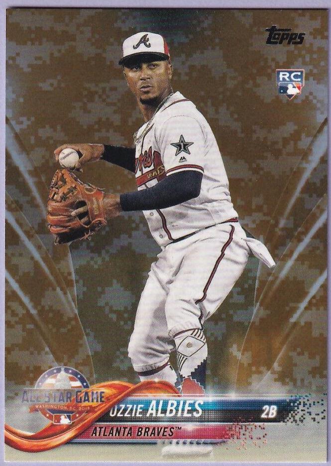 Ozzie Albies [Memorial Day Camo] #US162