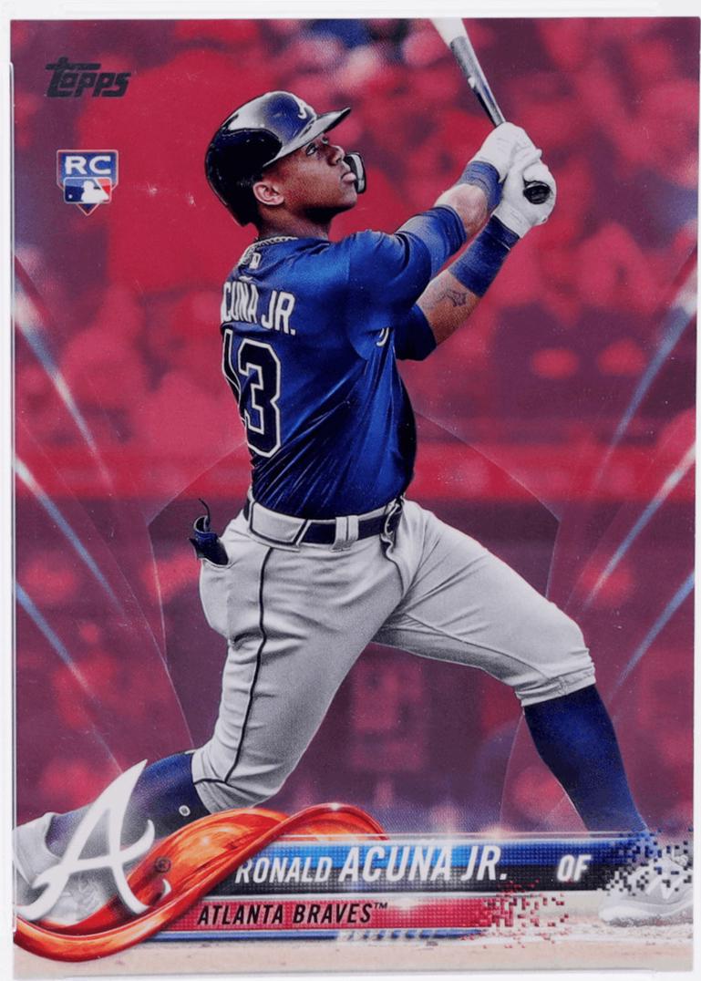 Ronald Acuna Jr. [Mother's Day Hot Pink] #US250