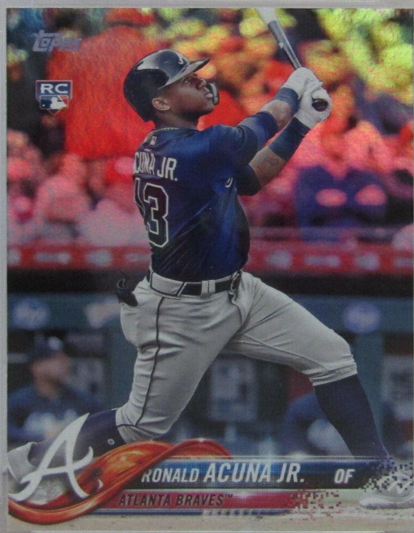 Ronald Acuna Jr. [Rainbow Foil] #US250