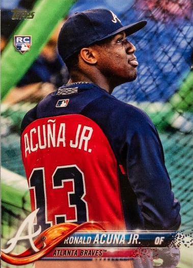 Ronald Acuna Jr. [Red and Blue Shirt] #US250