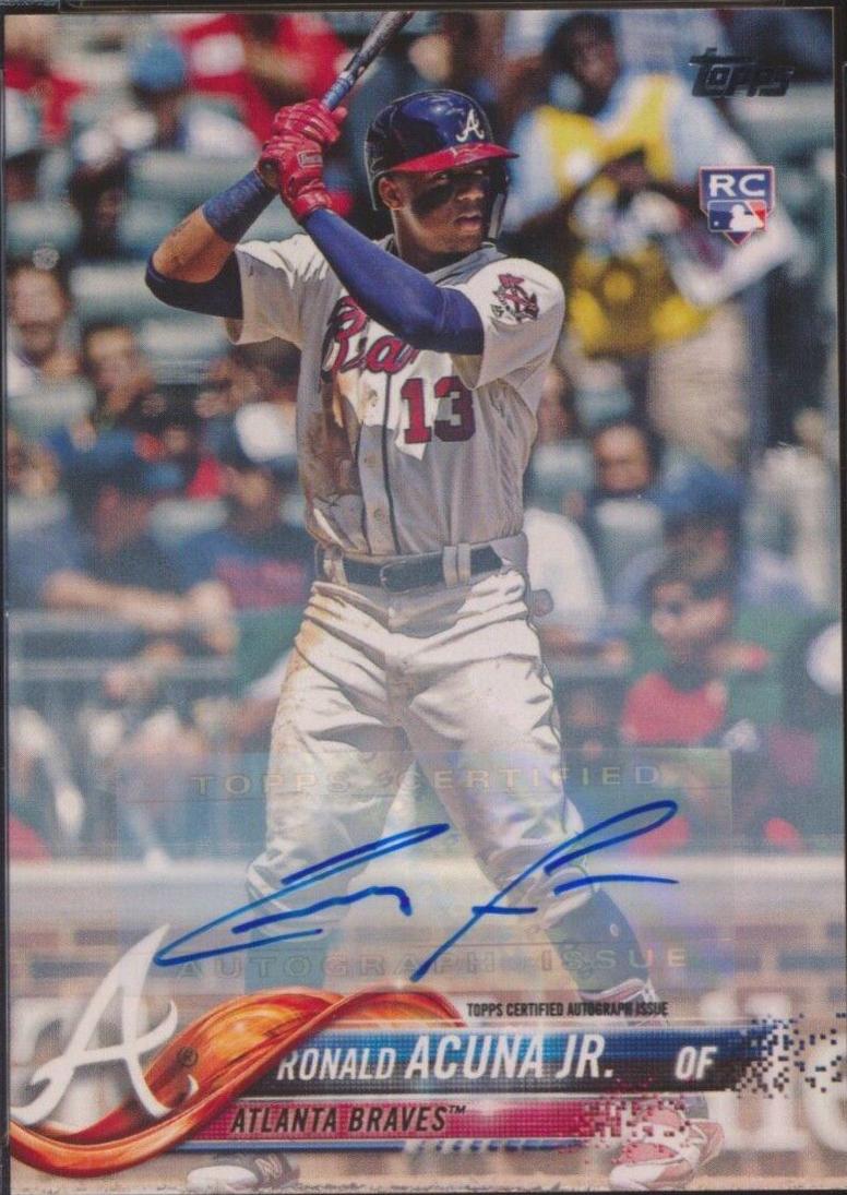 Ronald Acuna Jr. [With Glove Autograph] #US250