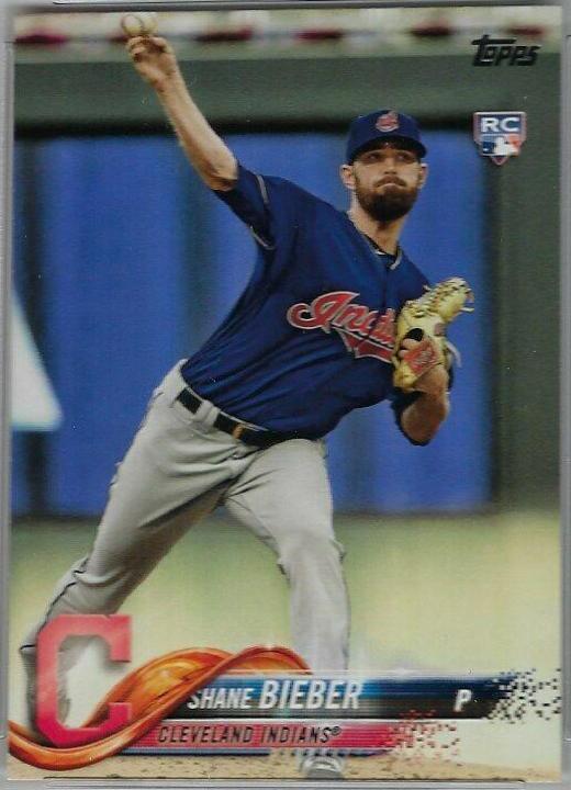 Shane Bieber [Ball Over Head] #US198