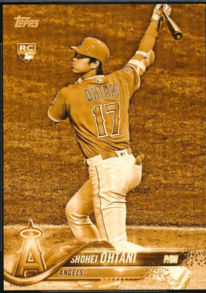 Shohei Ohtani [Batting 5 X7 Gold] #US1