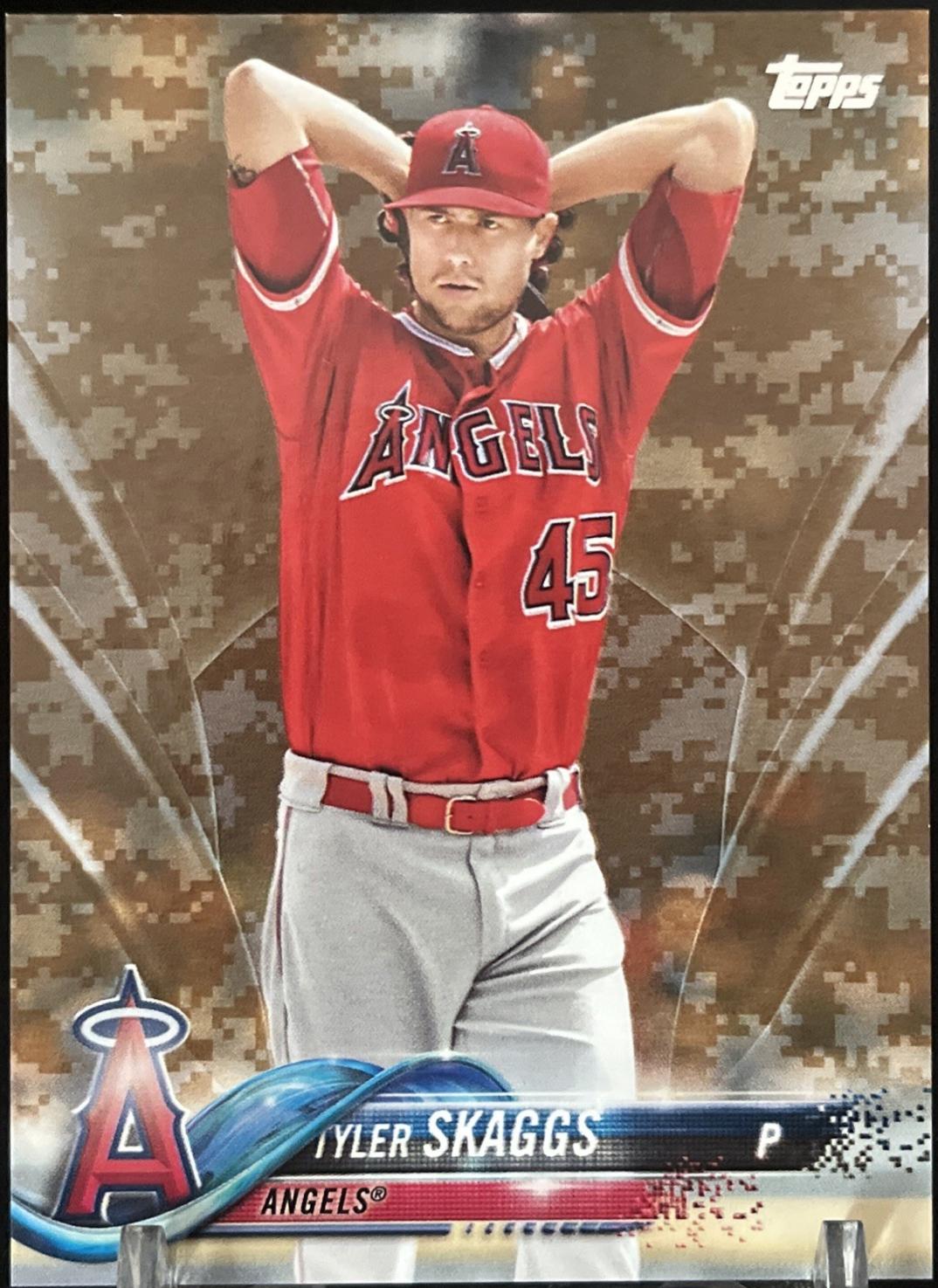 Tyler Skaggs [Memorial Day Camo] #US127