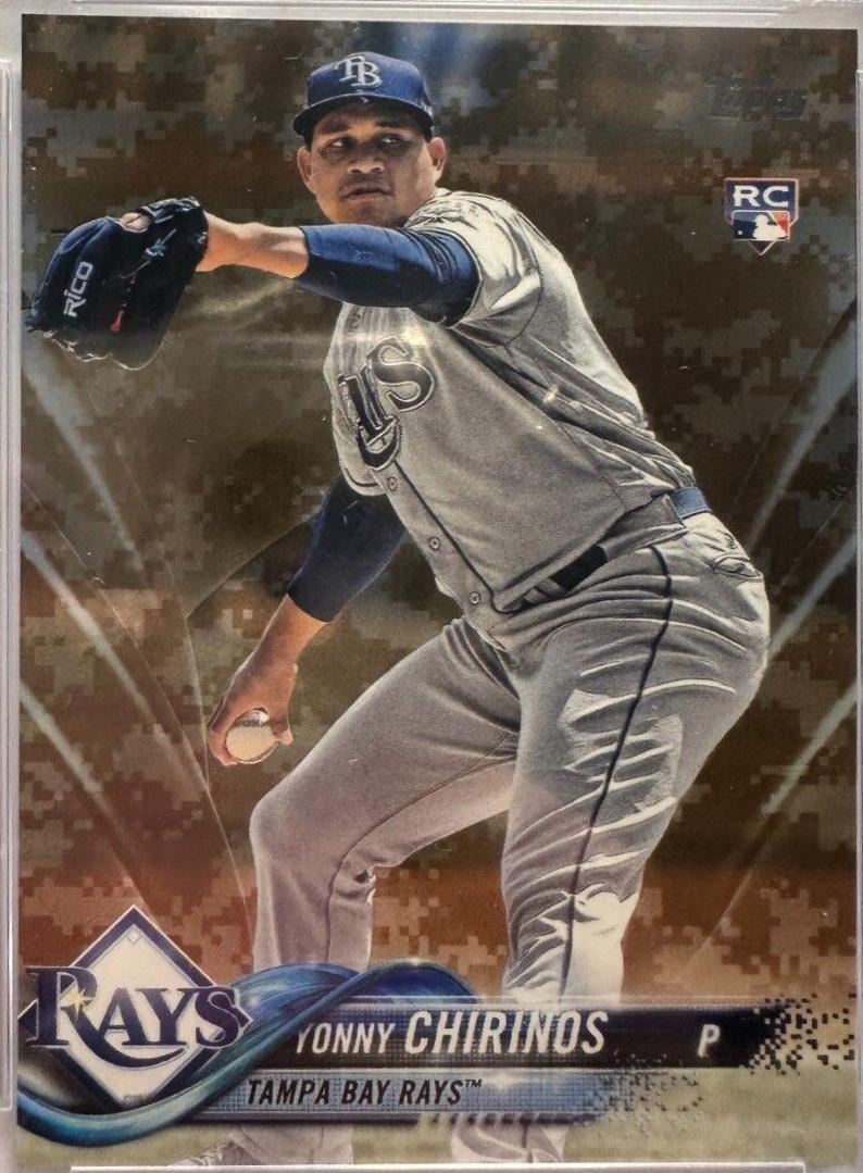 Yonny Chirinos [Memorial Day Camo] #US295