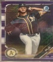 A.J. Puk [Blue Shimmer Refractor] #BCP-17