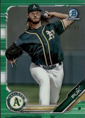 A.J. Puk [Green Refractor] #BCP-17