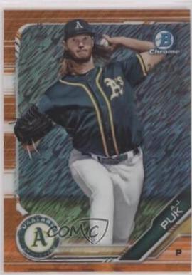 A.J. Puk [Orange Shimmer] #BCP-17