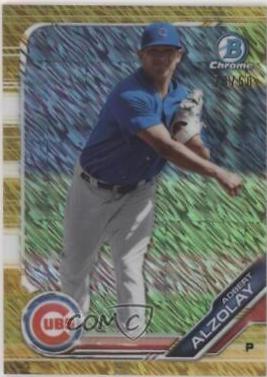 Adbert Alzolay [Gold Shimmer Refractor] #BCP-159