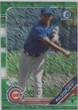 Adbert Alzolay [Green Shimmer Refractor] #BCP-159
