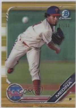 Adonis Medina [Gold Refractor] #BCP-29