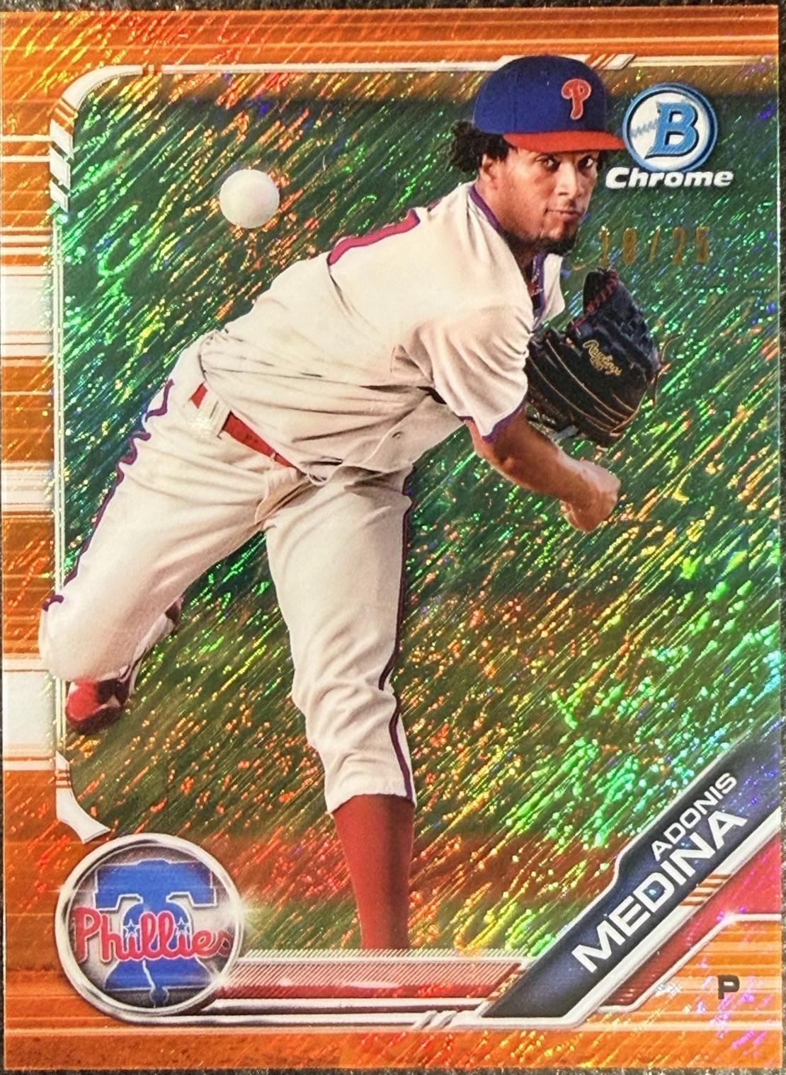 Adonis Medina [Orange Refractor] #BCP-29