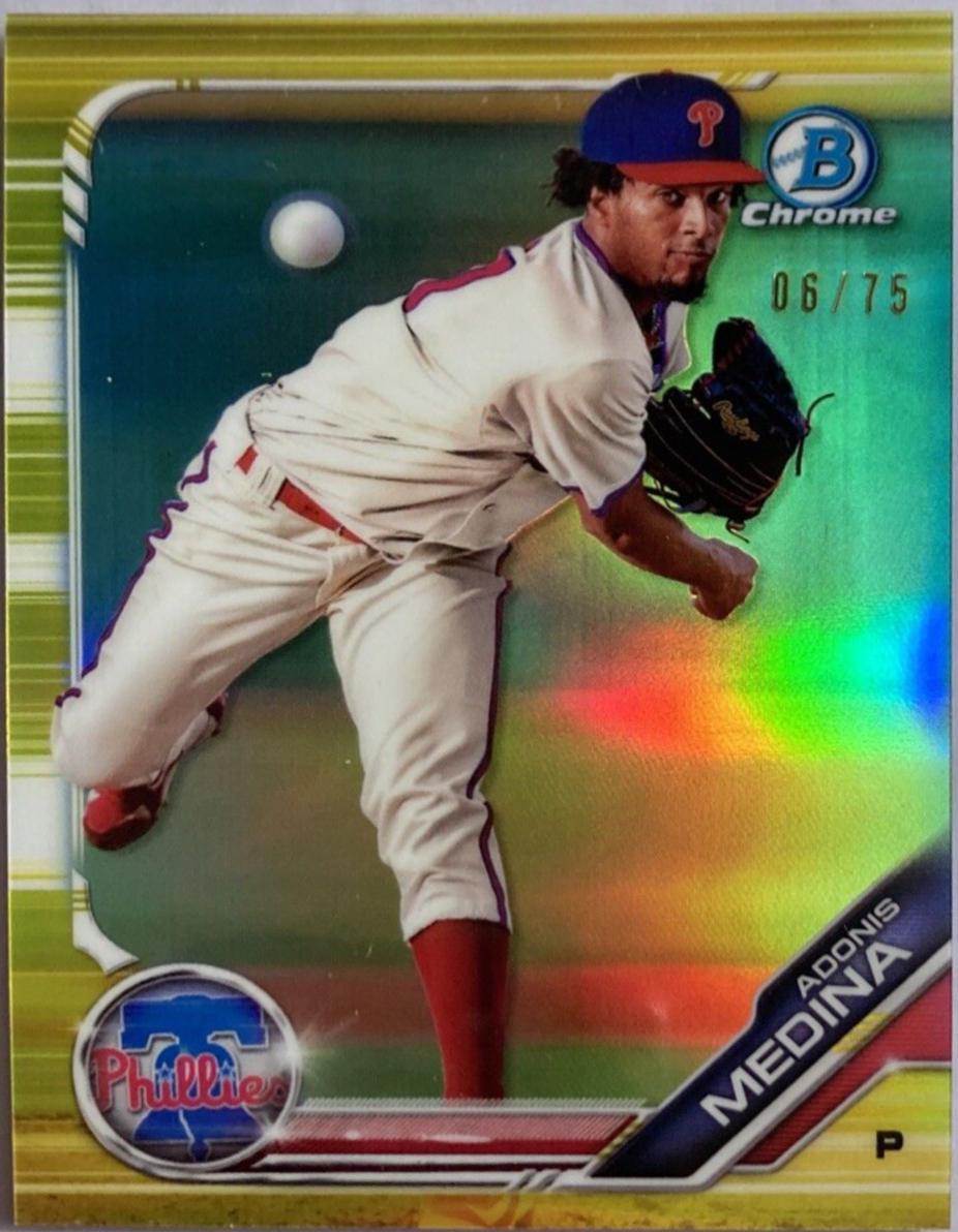 Adonis Medina [Yellow Refractor] #BCP-29