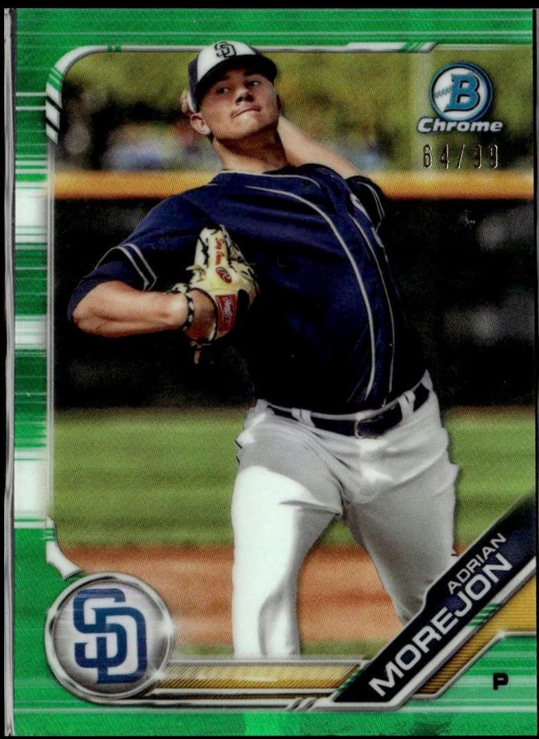 Adrian Morejon [Green Refractor] #BCP-10