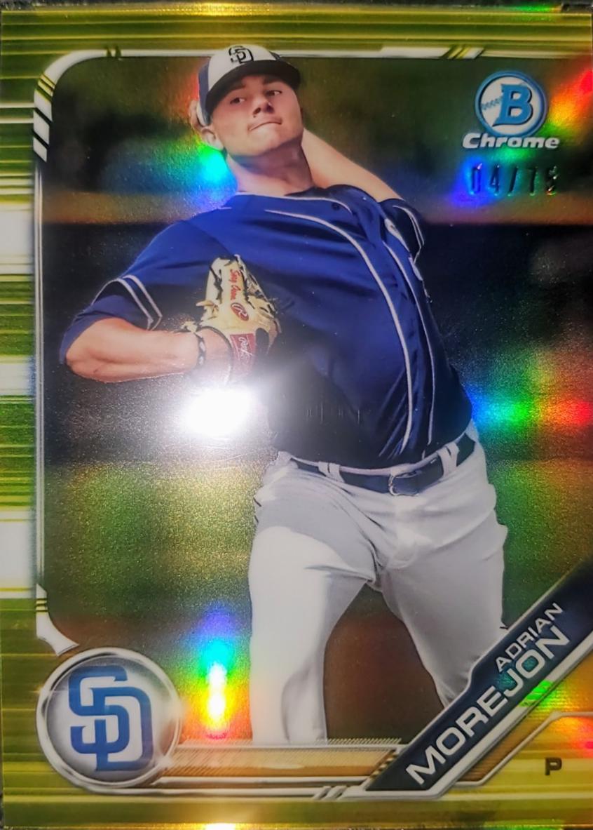 Adrian Morejon [Yellow Refractor] #BCP-10