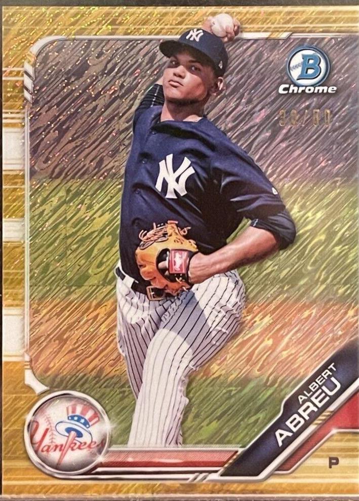 Albert Abreu [Gold Shimmer Refractor] #BCP-147