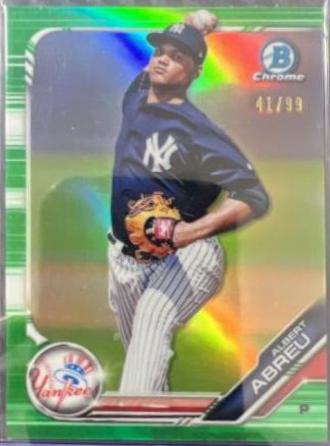 Albert Abreu [Green Refractor] #BCP-147
