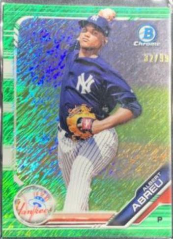 Albert Abreu [Green Shimmer Refractor] #BCP-147