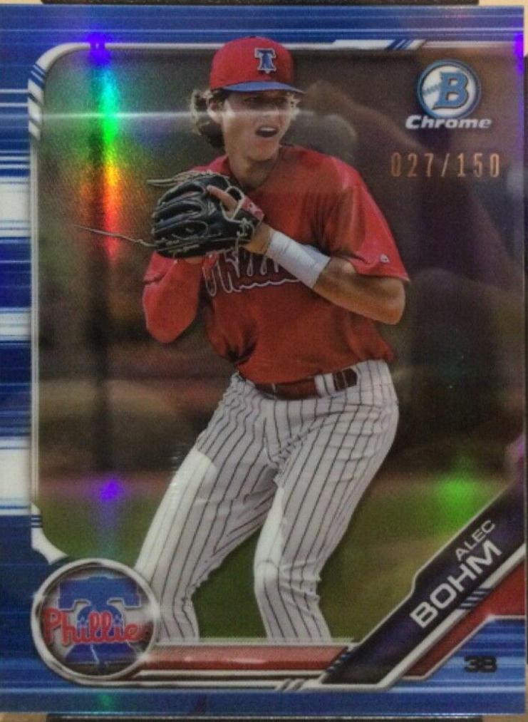 Alec Bohm [Blue Refractor] #BCP-2