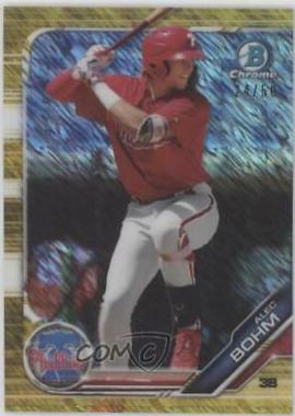 Alec Bohm [Gold Refractor] #BCP-163