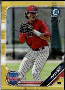Alec Bohm [Gold Refractor] #BCP-2