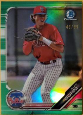 Alec Bohm [Green Refractor] #BCP-2