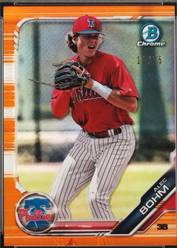 Alec Bohm [Orange Refractor] #BCP-2
