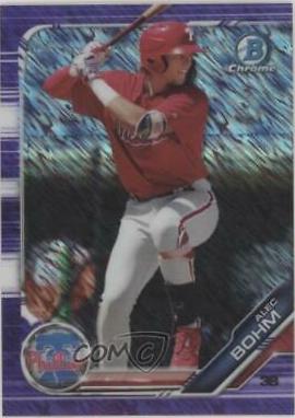 Alec Bohm [Purple Refractor] #BCP-163