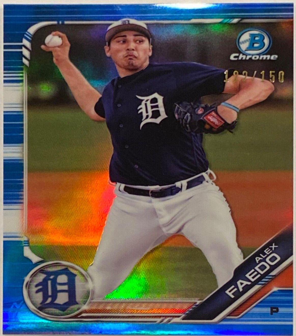 Alex Faedo [Blue Refractor] #BCP-78