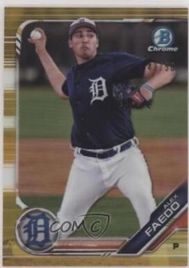 Alex Faedo [Gold Refractor] #BCP-78