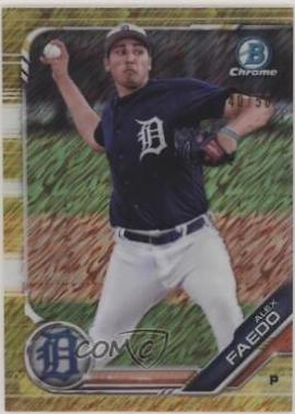 Alex Faedo [Gold Shimmer Refractor] #BCP-78