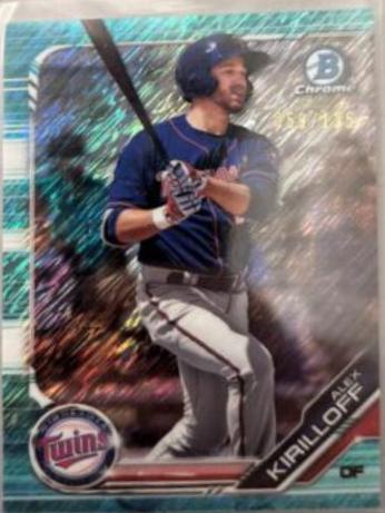 Alex Kirilloff [Aqua Shimmer Refractor] #BCP-138