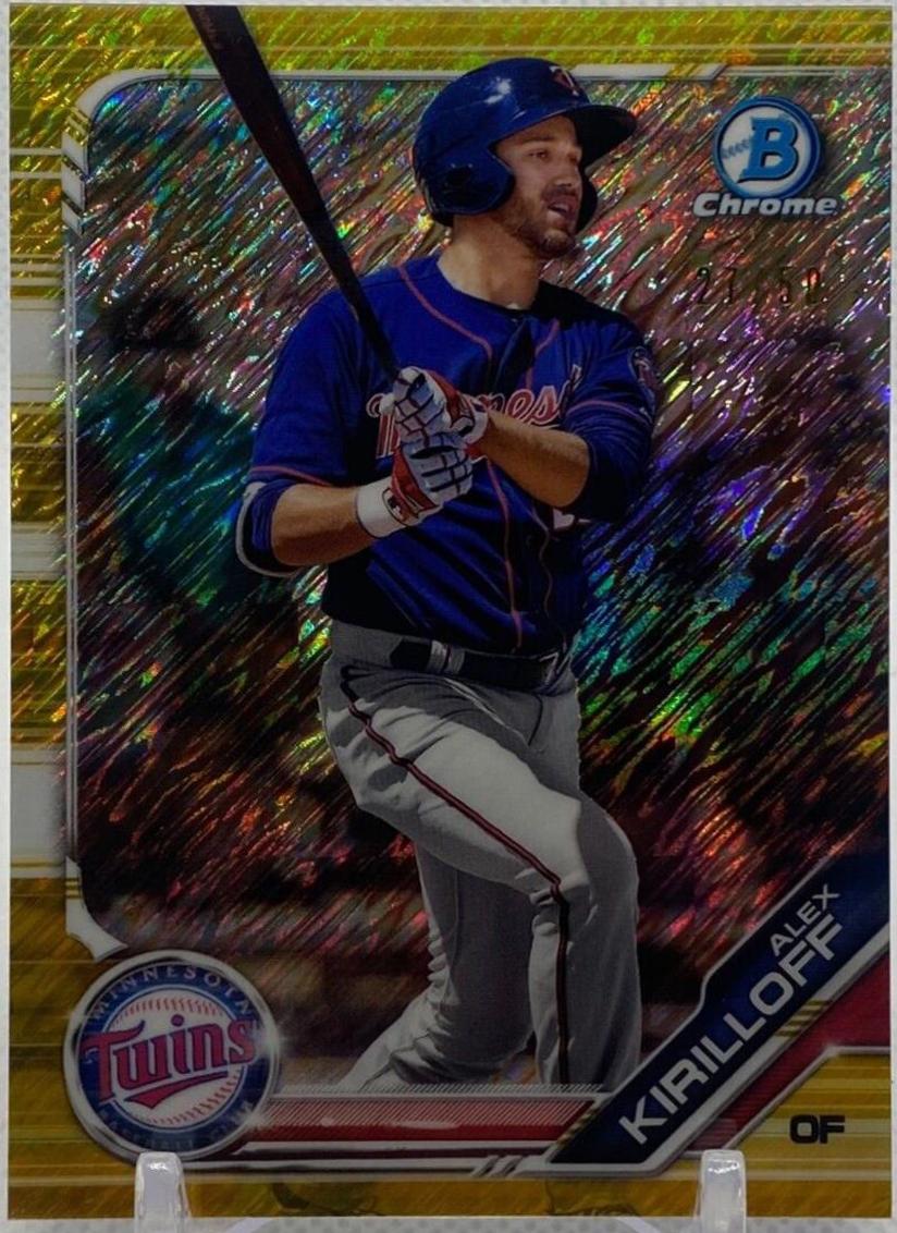 Alex Kirilloff [Gold Shimmer Refractor] #BCP-138