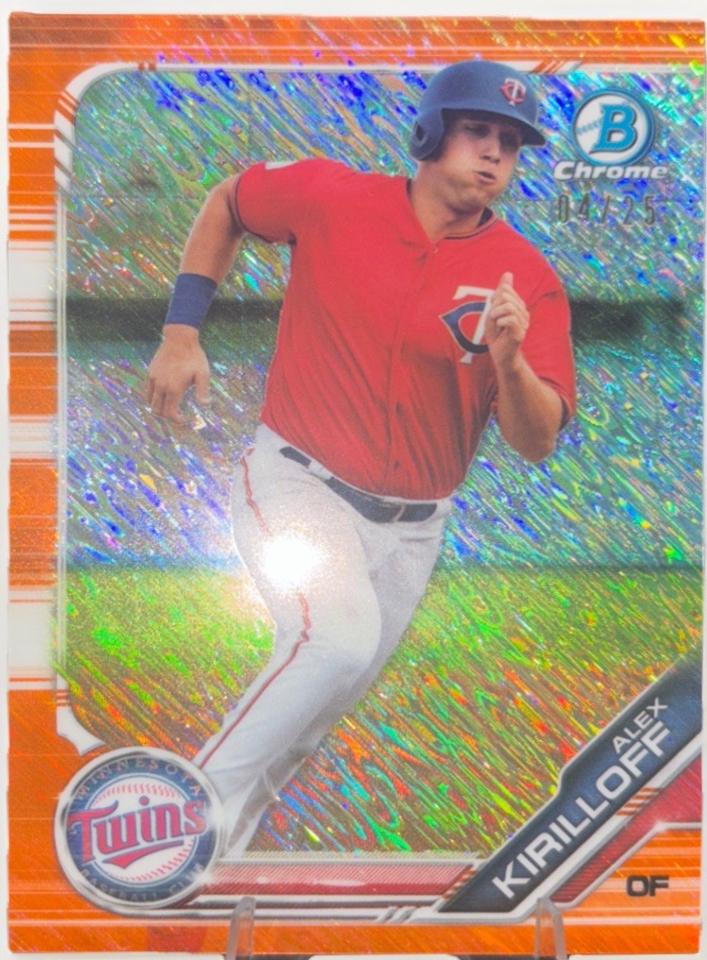 Alex Kirilloff [Orange Shimmer] #BCP-186