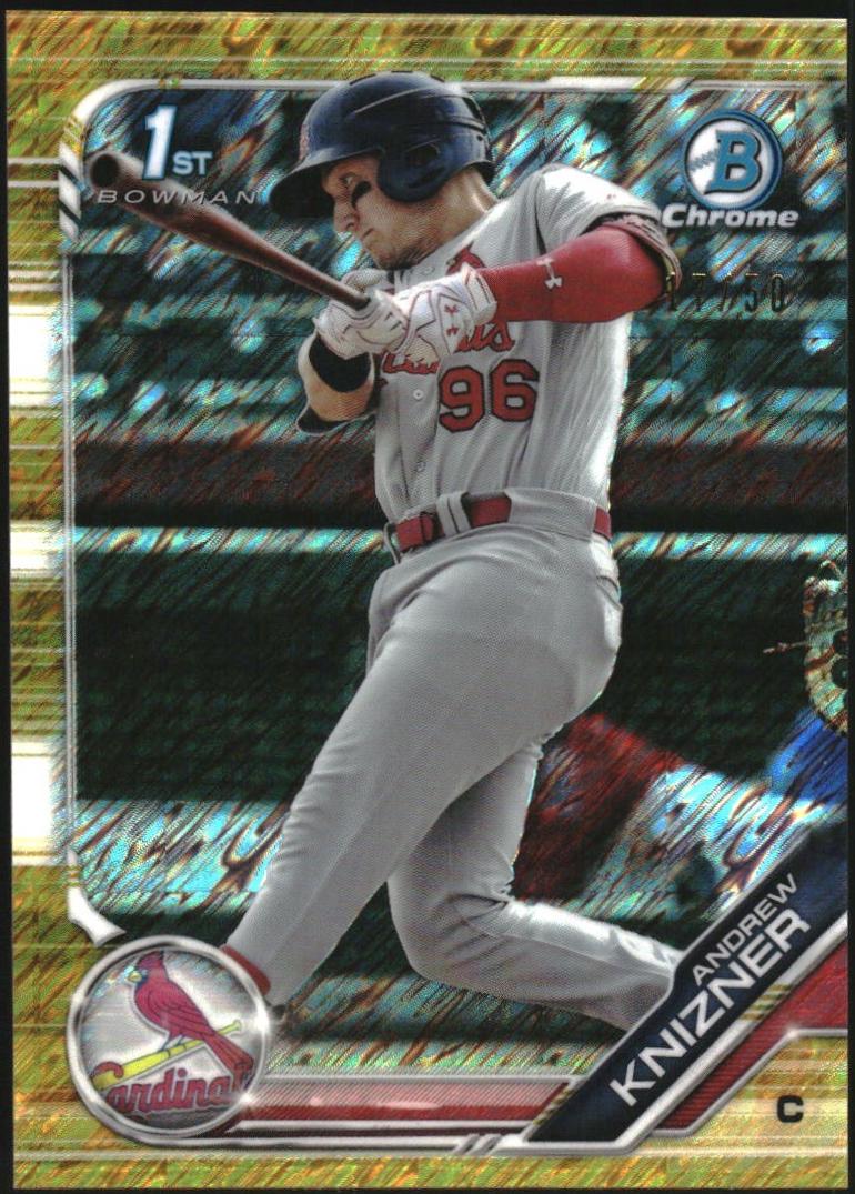 Andrew Knizner [Gold Shimmer Refractor] #BCP-132