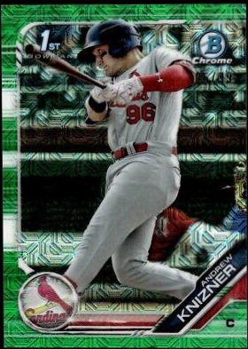 Andrew Knizner [Green Shimmer Refractor] #BCP-132