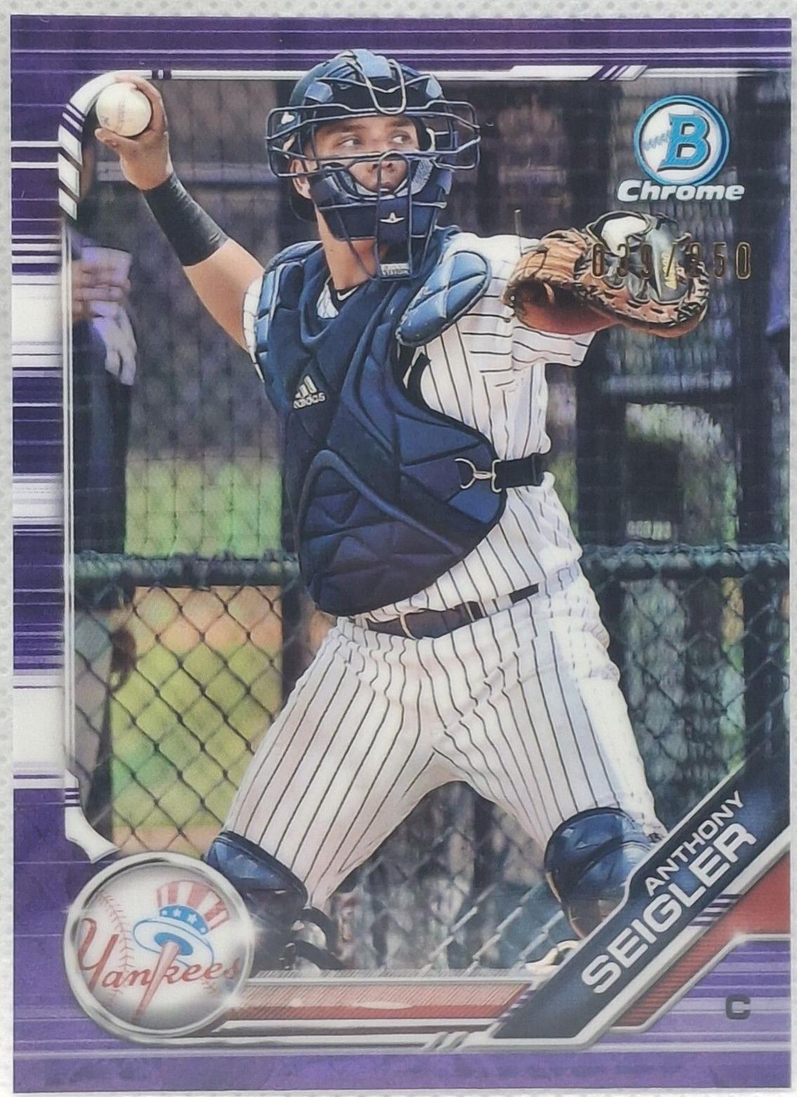 Anthony Seigler [Purple Refractor] #BCP-46
