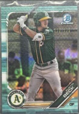 Austin Beck [Aqua Refractor] #BCP-141
