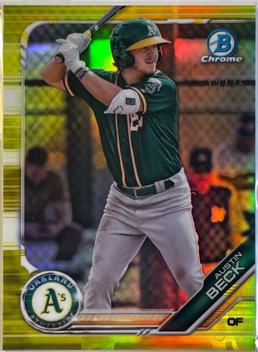 Austin Beck [Yellow Refractor] #BCP-141