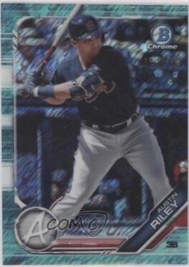 Austin Riley [Aqua Shimmer Refractor] #BCP-129