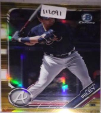 Austin Riley [Gold Refractor] #BCP-129