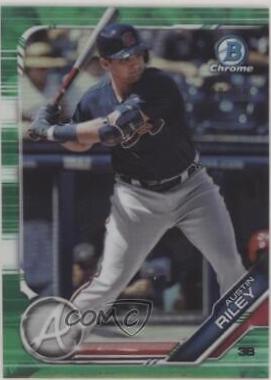 Austin Riley [Green Refractor] #BCP-129