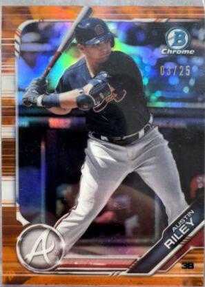 Austin Riley [Orange Refractor] #BCP-129