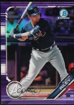 Austin Riley [Purple Refractor] #BCP-129