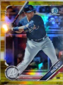 Austin Riley [Yellow Refractor] #BCP-129