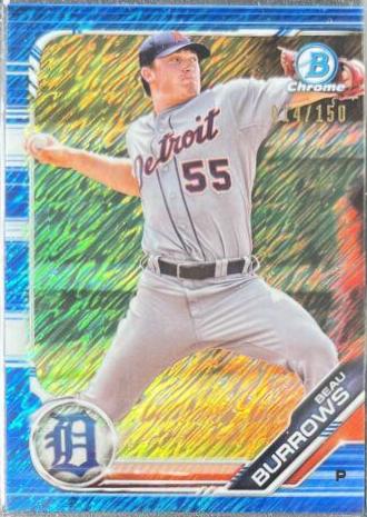 Beau Burrows [Blue Shimmer Refractor] #BCP-26